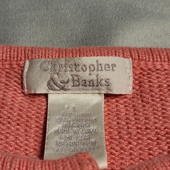 Vintage Pink Cardigan Embroidered Romantic Valentines Heart Buttons Dainty Love - Picture 8 of 9